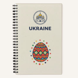 Ukraine Heritage & Pysanka Photo Archive Journal Notizblock