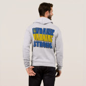 Ukraine - Herz Hoodie (Schwarz voll)