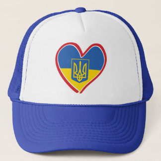 Ukraine - Herz Truckerkappe