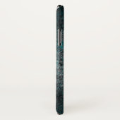 Ukraine-Holzflagge Case-Mate iPhone Hülle (Hinten/Rechts)