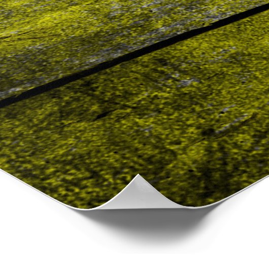 Ukraine-Holzflagge Poster (Ecke)