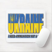 Ukraine-I-Not-Ammo Mousepad (Mit Mouse)