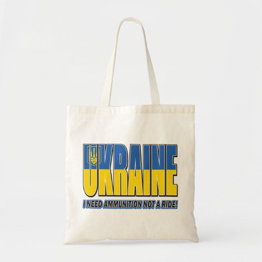 Ukraine-I-Not-Ammo Tragetasche (Vorne)