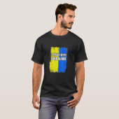 Ukraine I Stand With Ukraine T-Shirt (Vorne ganz)