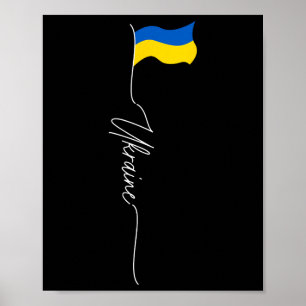 Ukraine Ich bin Ukrainer Ukraine Patriotisch Poster