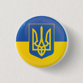 Ukraine-Icon-Flagge Button (Vorderseite)