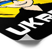 Ukraine Junge Poster (Ecke)
