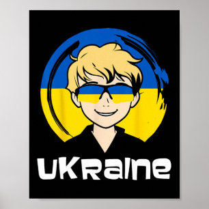 Ukraine Junge  Poster