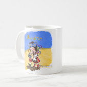 Ukraine kaffeetasse (Vorderseite Links)