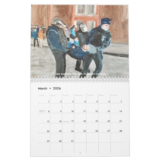 Ukraine - Kalender 2023 (Mär 2026)