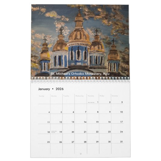 Ukraine - Kalender 2023 (Jan 2026)