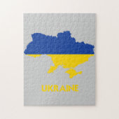 UKRAINE-KARTE PUZZLE (Vertikal)