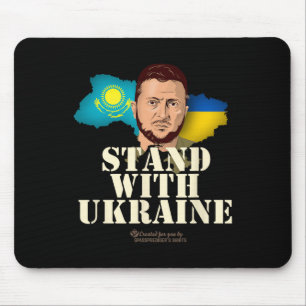 Ukraine Kasachstan Wolodymyr Selenskyj Steht mit d Mousepad