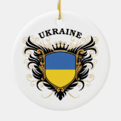 Ukraine Keramik Ornament (Hinten)