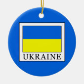 Ukraine Keramik Ornament (Vorne)