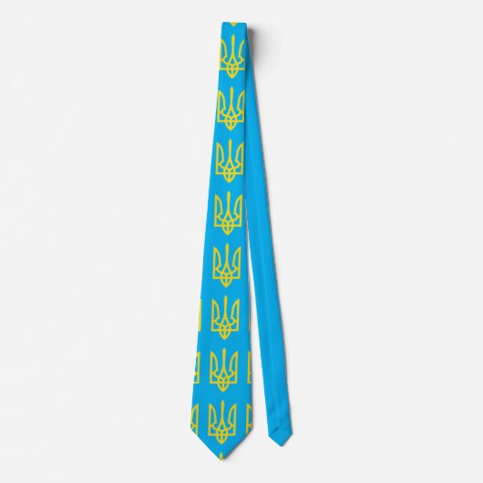 Ukraine-Krieg Trident Krawatte (Vorderseite)