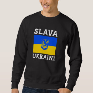 Ukraine Landesflagge Prix Slava Ukraine 1 Sweatshirt