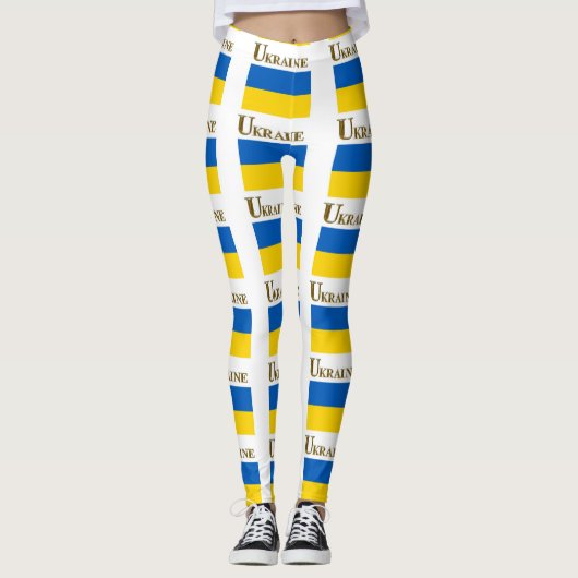 UKRAINE LEGGINGS (Vorderseite)