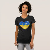 Ukraine - Liebe des Friedens in der Ukraine T-Shirt (Vorne ganz)