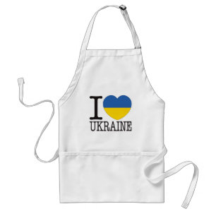 Ukraine-Liebe v2 Schürze