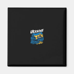 Ukraine Liebhaber - Typisches ukrainisches Urlaubs Magnet