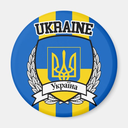Ukraine Magnet (Vorne)