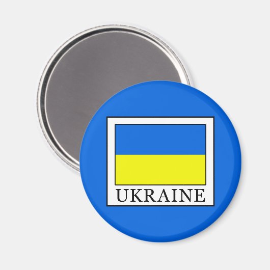 Ukraine Magnet (Vorderseite/Rückseite)