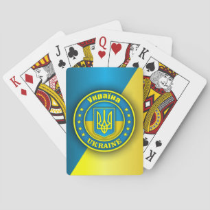 Ukraine Medallion Spielkarten