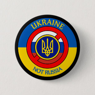 Ukraine - nicht Russland Button