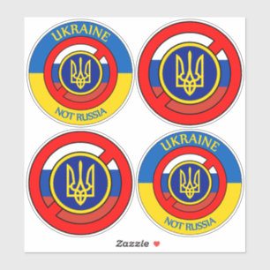 Ukraine - nicht Russland Sticker