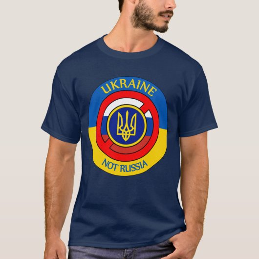 Ukraine - Nicht Russland T - Shirt (Vorderseite)