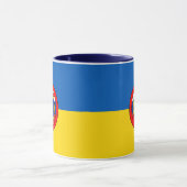 Ukraine - nicht Russland Tasse (Zentrum)