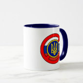 Ukraine - Nicht Russland Tasse (VorderseiteRechts)