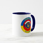 Ukraine - Nicht Russland Tasse (VorderseiteRechts)