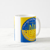 Ukraine "No Quid Pro Quo" Tasse (VorderseiteRechts)