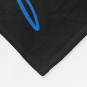 Ukraine Peace And Freedom Ukrainian Horse Flag Blu Fleecedecke (Ecke)