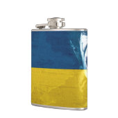 Ukraine Peace Soldier at War Flachmann (Links)