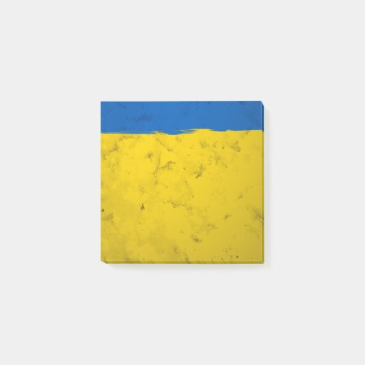 Ukraine Post-it Klebezettel (Vorderseite)