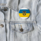Ukraine-Präsident an der Meerflagge Button (Beispiel)