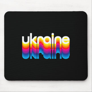 Ukraine Pride - Farbige Regenbogen-Grafik - Stolz Mousepad