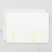 Ukraine Probe Wasserfarbe Abendessen Einladung (Rückseite)