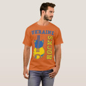Ukraine Rocks Mic boy T-Shirt (Vorne ganz)