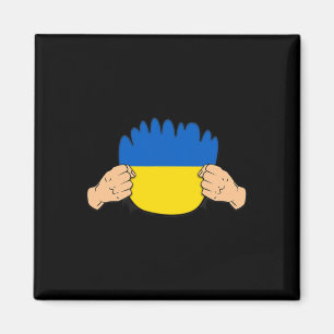 Ukraine Roots Heritage-Flagge  Magnet