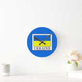 Ukraine Runde Wanduhr (Zuhause)