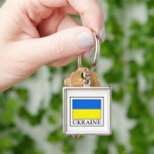 Ukraine Schlüsselanhänger (Hand)