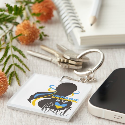 Ukraine Schlüsselanhänger (Vorderseite rechts)