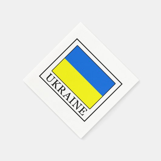 Ukraine Serviette (Ecke)