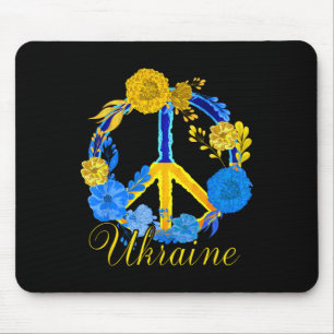 Ukraine-Shirt Sonnenblume Ukrainische Flagge Ich s Mousepad