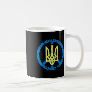 Ukraine-Shirt Ukrainischer Tryzub Dreizack  Kaffeetasse