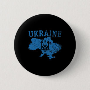 Ukraine-Shirt Zelensky Ukrainischer Tryzub Patriot Button